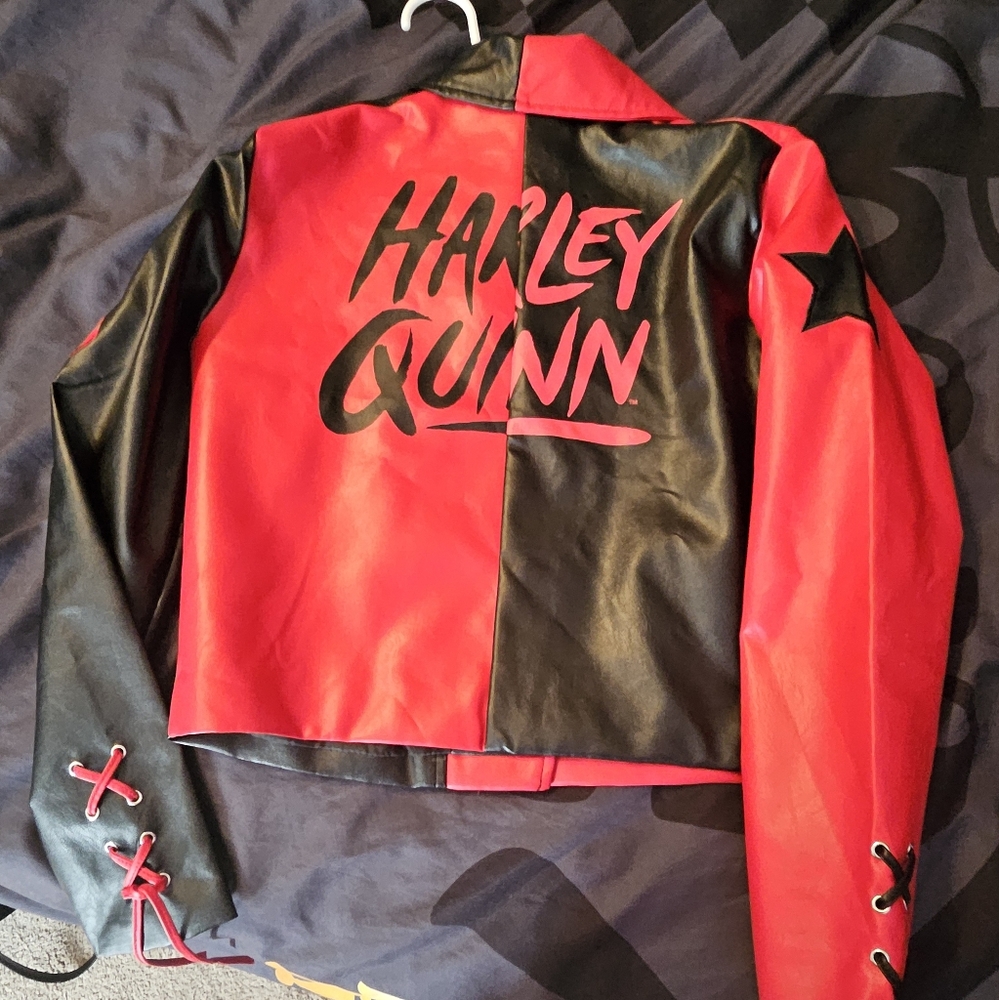 Red and Black Harley Quinn Jacket